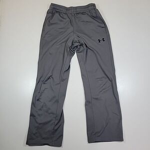 Under Armour Youth Coldgear Jogger Pants Gray Loose Fit Size M YMD